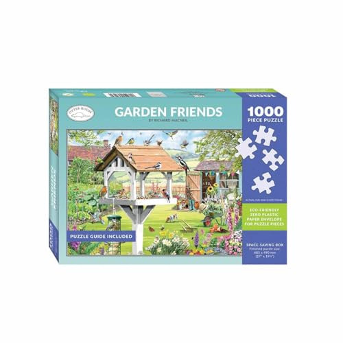JIGSAW 1000 PIECE RECTANGULAR - GARDEN FRIENDS (L)