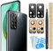 YHX-OU 2 Pezzi Fotocamera Lente Posteriore in Vetro di Ricambio per Xiaomi Mi 10T PRO 5G/Mi 10T 5G - Con Pinzette e 2 Pezzi Camera Vetro Temperato