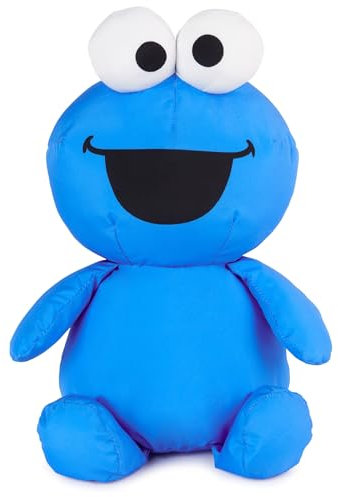 GUND Sesamstraße offizielles Krümelmonster Muppet Plüsch, Premium-Nylon-Plüschtier ab 1 Jahren, Blau, 17,8 cm