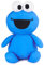 GUND Sesamstraße offizielles Krümelmonster Muppet Plüsch, Premium-Nylon-Plüschtier ab 1 Jahren, Blau, 17,8 cm