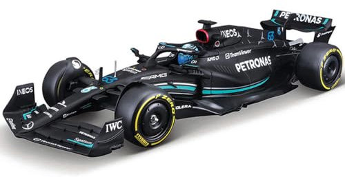 AMG F1 W14 E Performance # 63 George Russell Petronas Formula Uno F1 Campionato del Mondo (2023) 1:24 Modellino pressofuso di Bburago 28028GR
