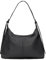 Echtes Leder Geldbörsen für Damen, Freizeit, Arbeit, Hobo, Crossbody, modische Damenhandtaschen 2024 mit verstellbarem Riemen, Schwarz