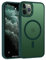 GaoBao Magnetic Designed for iPhone 11 Pro Case, Slim Fit Phone Case iPhone 11 Pro [Compatible with MagSafe] Classic Shockproof Translucent Matte Protective Phone Cover for iPhone 11 Pro 5.8, Green