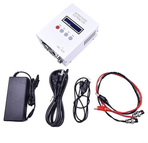 EBCA20 Battery Tester with 5A Charging and 20A Discharge for Lithium and Acid Testing (A)