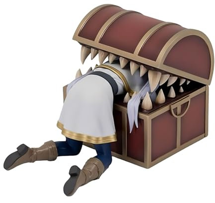 Diohauxi Frieren Figuren Statue Anime Schatztruhe Figur Modell Heim Desktop Dekoration für Anime Fans10CM