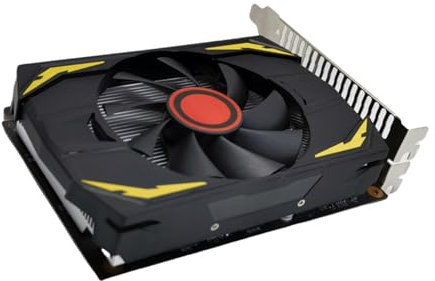 DIEKE Energy Efficient Desktop GTX750TI GPU 4GB DDR5 128Bit Interfaces Two Fan Cooling Systems Multiple Display Budget Gaming Graphics Card