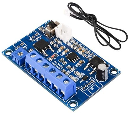Oxtxuzdm 12 V 24 V 4 A Lüfter Temperaturregelmodul Thermostat Drehzahlregler Intelligenter Geschwindigkeitsregler Einstellbare PC-Kühlung PWM-Controller