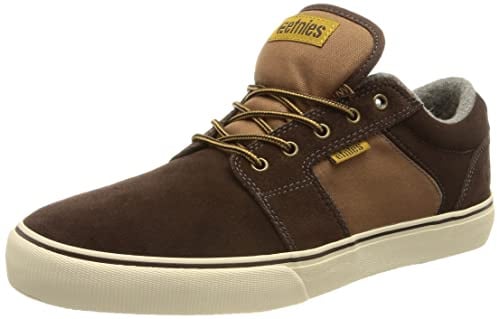 Etnies Großer LS Skate-Schuh, Braun/Braun, 41 EU