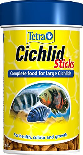 Tetra Cichlid Fish Food Sticks, Complete Fish Food for Large Cichlids, 100 ml
