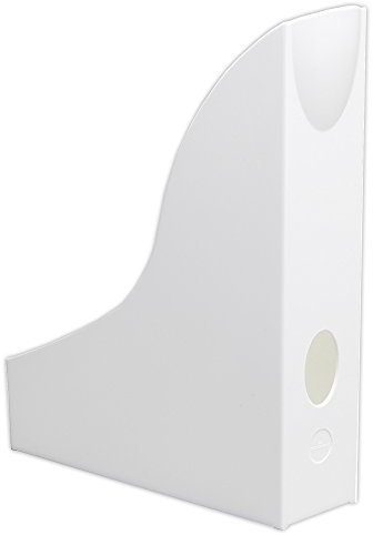 Durable Stehsammler Kunststoff mit Griffloch A4 weiß