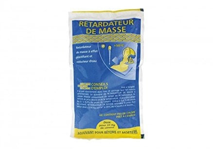 Retardateur de prise pour béton, mortier et plâtre 60 ml Transparent - MATPRO