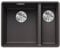 BLANCO 523569 Fregadero Cocina, Gris Roca, 340/160mm