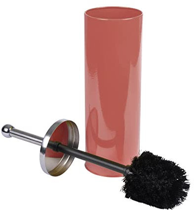 douceur d'intérieur, Brosse WC (Diamètre 9.5 x 37 cm) Métalia Terracotta, Métal