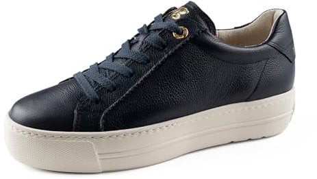 Paul Green Damen SUPER Soft Pauls, Frauen Low-Top Sneaker,Strassenschuhe,Sportschuhe,Freizeitschuhe,Turnschuhe,Laufschuhe,Blau (Space),39 EU / 6 UK