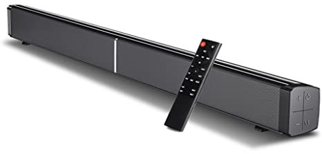 DLOETT 60W Bluetooth Speaker Wired and Wireless Soundbar Powerful 3D Stereo Sound Loundspeaker with Four Speakers for PC/TV