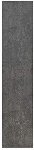 KALLVIKEN Tür mit Scharnieren, 50x229 cm, dunkelgrau