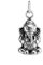 SUGARKITTEN LONDON Anhänger aus Sterlingsilber, 3D-Anhänger Ganesha, Ganesha, Elefant, Hindu-Gott, groß, Sterlingsilber, kein Edelstein, Large, Sterling-Silber, Kein Edelstein