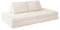 Funzy Spielsofa für Kinder - Das Original für kreatives Spielen, Modulare Spielcouch, Waschbarer Bezug, Robust und Langlebig, TÜV und Oeko-TEX 100 Zertifiziert mit 3 Jahren Garantie, Teddy Beige