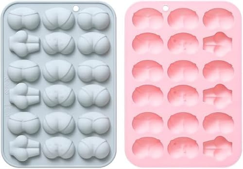 1 Pcs Funny Shape Silicone Mold for Birthday Single Party Baking Pan Handmade DIY Mousse Chocolate Fondant Soap Cake Ice Cube Mould Tool Novelty Cake Pans Set Kit H9-2