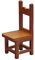 Toyvian Mini Chaise De Meuble Jouets Miniatures Chaises Miniatures pour L'artisanat Décoration D'intérieur Fauteuil Miniature Miniature Mini-Meubles Petit Modèle De Meuble en Bois