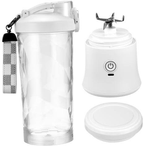 NAMOARLY Licuadora Mini Exprimidor De Zumo Recargable Vaso De Viaje Para Frutas Fácil Uso