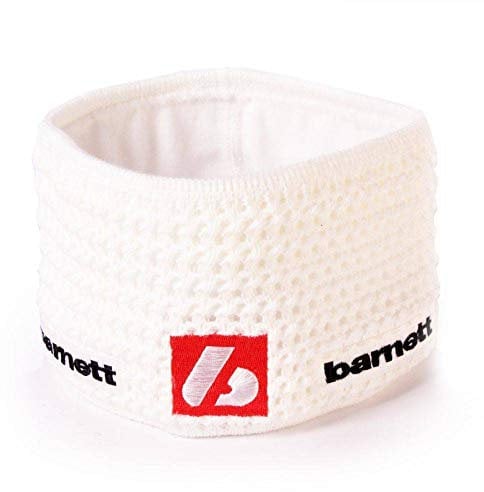 BARNETT M3 Warmes Stirnband aus Wolle, für Temperaturen bis -30°C, weiß