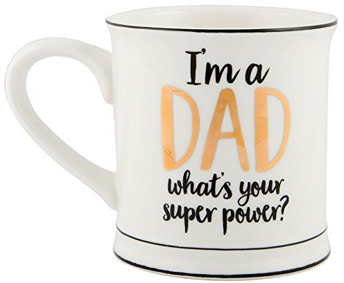 Sass & Belle Dad Superpower Mug