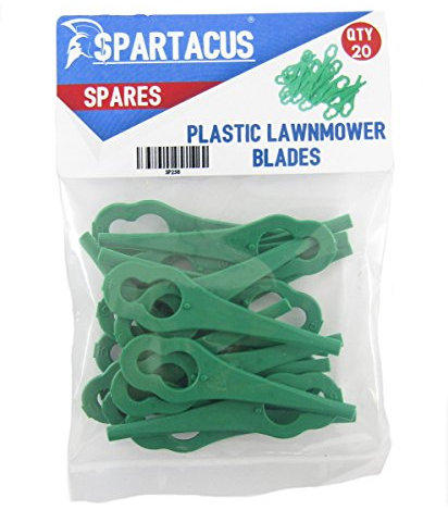 Spartacus Lawnmower Trimmer Plastic Blades Fits Qualcast Easi-Lite 28 Easi-Lite 30