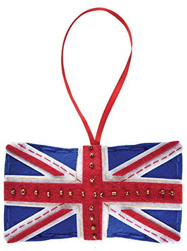 Trimits Felt Decoration Kits, 14.5 x 8.5cm, Union Jack