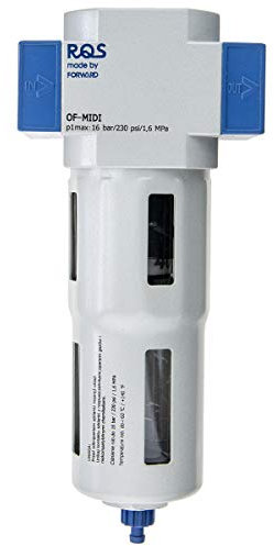 RQS Wasserabscheider Filter für Kompressor 1/2 1/4 3/4 40Um Wartungseinheit Druckluftfilter Öl-Abscheider