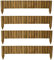 tradefirst Fixed Log Roll Border Wooden Fence Garden Edging Fixed Picket Landscape Barriers Edging Pressure Treated Outdoor (4)