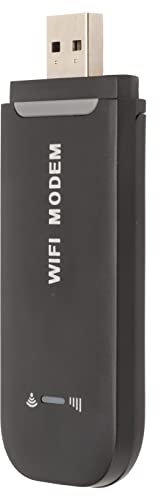 Jectse Router WiFi USB 4G LTE, Chiavetta Modem Router Hotspot Tascabile WiFi Wireless, Mini Adattatore di Rete Condividi Fino a 10 Utenti WiFi, Chiavetta WiFi con Slot per Scheda SIM, PLU