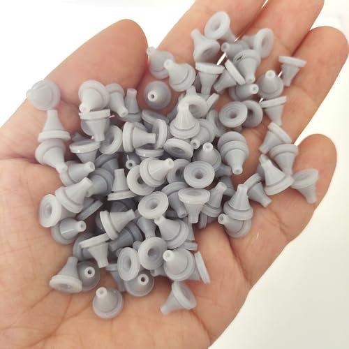 50 pezzi di ricambio per soffione doccia, ugelli di ricambio per soffione doccia, foro spray in silicone, spruzzatore universale per foro doccia, diametro 0,4 cm