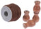 JUMPLAWN Cordon de Store Tressé 50M Accessoires pour Rideaux Glands en Usage Domestique pour Salon Chambre 4 Pièces