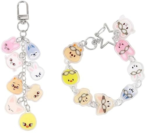 FYFLYMT Stry Schlüsselanhänger, 2 Stück Stry Anhänger Keychain | Einzigartiges Accessoire für Schlüssel, kreatives Keychain Geschenk für Fans