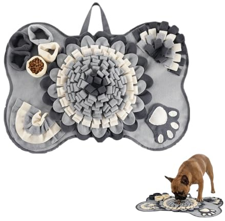 SJDOFU SchnüFfelteppich Hund, SchnüFfelteppich 64×43 cm | SchnüFfelmatte Hund FüR GroßE Hunde SchnüFfelteppich für Hunde