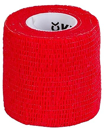 Kerbl EquiLastic selbsthaftende Bandage, rot, 5cm breit