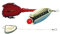 Behr Angeln Accessoires, Mepps Lusox, Gr0 /7 g, 65833