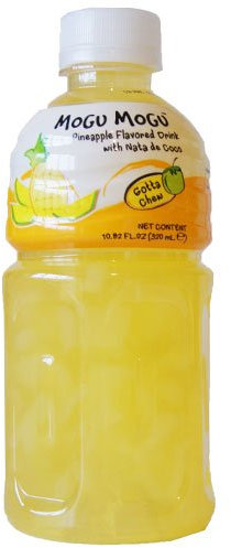 Mogu Mogu Pineapple Flavoured Drink with NATA de Coco - 24 x 320ml