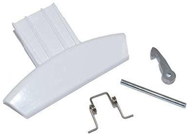 Ufixt Hotpoint Washing Machine Replacement White Door Handle Kit