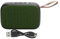 ASHATA Mini Altavoces Bluetooth, Mini Sonido USB Portátil Estéreo Inalámbrico con Radio FM, Subwoofer para Ducha, Habitación, Bicicleta, Coche(Verde)