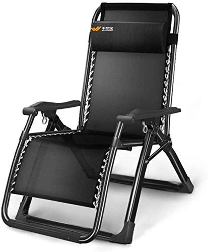 HHUARI Klassische Lounge-Stühle, Sonnenliege/extrabreiter Terrassen-Liegestuhl, Schwerelosigkeits-Terrasse, faltbar, verstellbare Liege, Outdoor-Büro, Strand-Liegestütze, 440 lbs, Sonnenliege The New