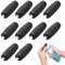 10 Pièces Rouleaux de Remplacement Compatible avec Scholl Velvet Smooth, Extra Rugueux Recharge de Tête de Rouleau pour Pedicure Pied Electrique, Rape Pieds, Soins des Pieds Sains