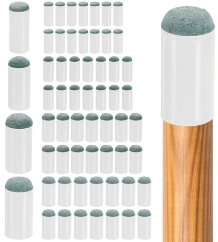 Grevosea 60 Stück Billard Queue Spitzen 9mm/10mm/11mm/12mm/13mm Pool Queue Spitzen Ersatz Kit Billiard Cue Spitze Reparaturset Pool Ersatzspitzen Zubehör Set für Snooker Queues Billardstöcke
