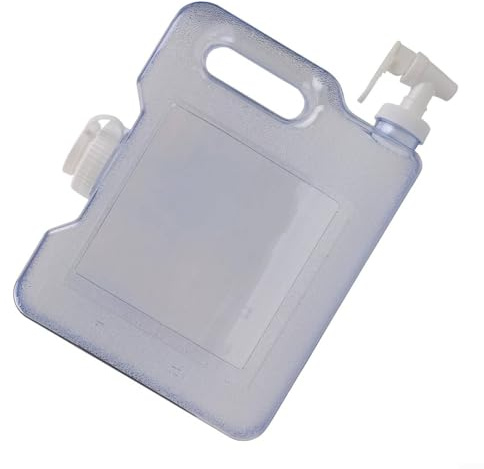 MotiveTech 3 Litres Bidon D'eau de Camping Réutilisable Jerrican D'eau Portable Distributeur de Boisson de Camping pour Campeurs, Extérieur, Maison
