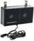 RoadPro RP-160 3 x 5-1/2 6W Visor Mount Twin CB Extension Speaker