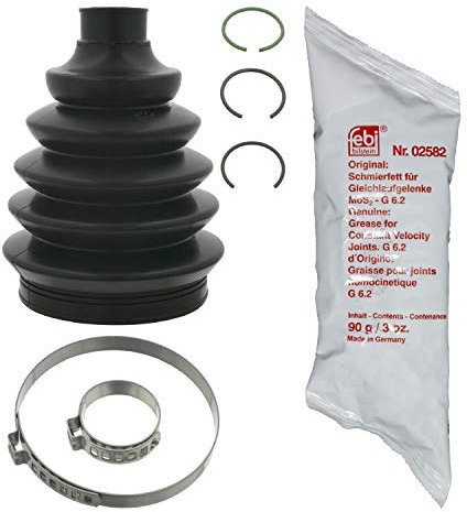 FEBI BILSTEIN 26232 Faltenbalgsatz Antriebswelle Achsmanschette Vorne 115mm Thermoplast Beutel 0,240kg 90g