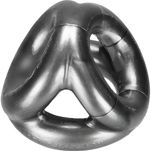 Ox Balls Tri Sport Cocksling Silver Os
