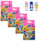 varivendo Notizblock + 40 Kunterbunte Figo Kinderpflaster Pflaster Kinder Wundpflaster Kunterbunt (a. 40x Kleine Prinzessinnen)
