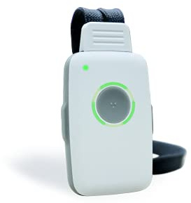 DOSCH&AMAND Hemnödsamtalsknapp DA1450 nödsamtalsknapp för seniorer och funktionshindrade falldetektor blindtelefon drift på hemmets egen telefonsystem DECT handsfree-telefon med hög ljudkvalitet